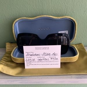 SOLD! Authentic GUCCI Sunglasses
